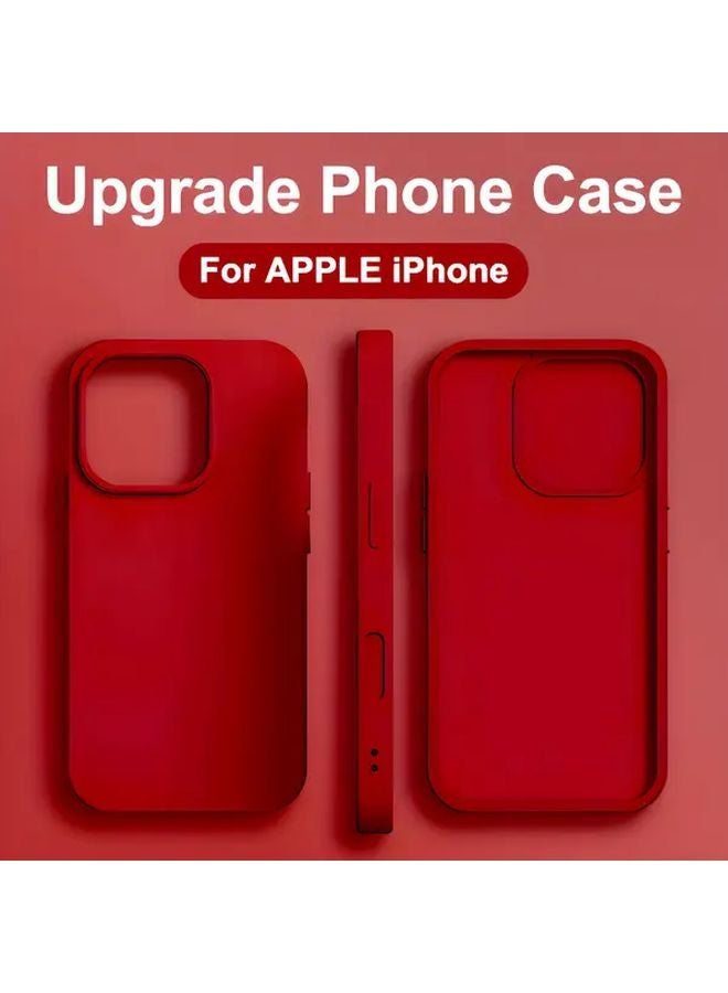 Beige Frosted Anti Fall Thickened Large Hole Phone Case For iPhone 15 Pro - Image 3